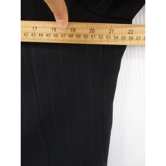 Armani Collezioni Blazer 42 Long Wool Sports Coat Pinstripe Jacket - Picture 5 of 14